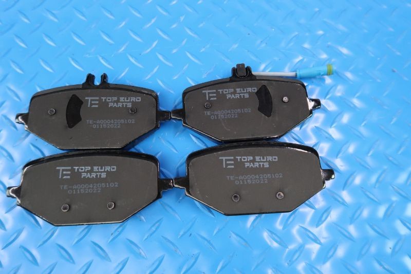 Mercedes G wagon G550 G500 front & rear brake pads Low Dust TopEuro #12121