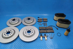 Maserati Ghibli brake pads rotors filter service kit #9294