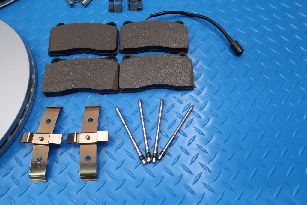 Maserati Ghibli brake pads rotors service kit #9296 FREE FILTERS