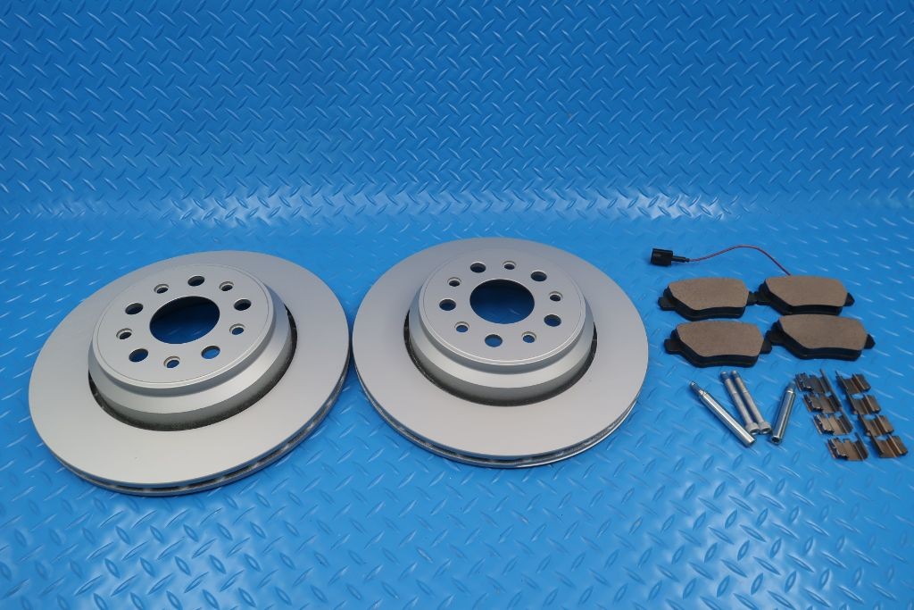 Maserati Ghibli Base rear brake pads rotors service kit TopEuro #9299