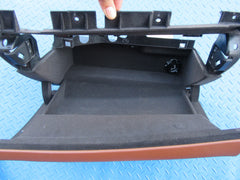 Maserati Quattroporte glove compartment box brown #0419