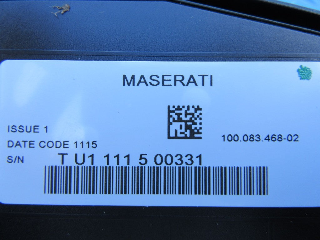 Maserati Ghibli transmission shifter console #5615