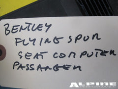 Bentley Continental Flying Spur Seat Ecu Computer