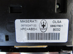 Maserati Ghibli front overhead dome light console sunroof switch #7182