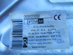 Ferrari 360 Modena 430 Coupe Spider right door window regulator with motor #0308
