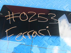 Ferrari 812 Superfast GTS rear back glass backglass #0253