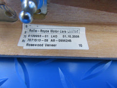 Rolls Royce Phantom Coupe Drophead headlight switch wood trim #5933