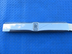 Rolls Royce Phantom Drophead chrome trunk open grip trim panel #0187