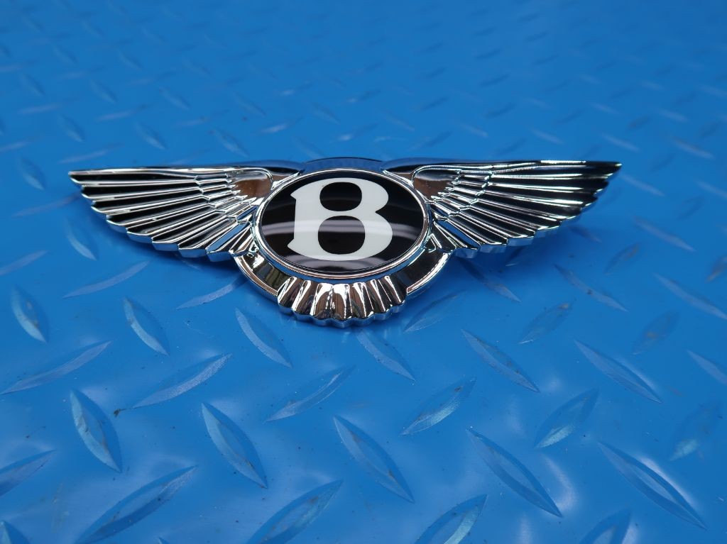 Bentley Continental Gtc Gt grille B badge emblem crest wings #9846