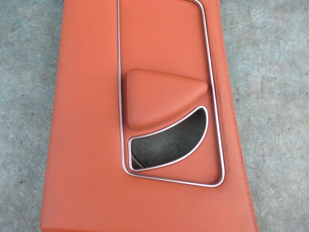 Bentley Continental Flying Spur left B pillar cover trim brown