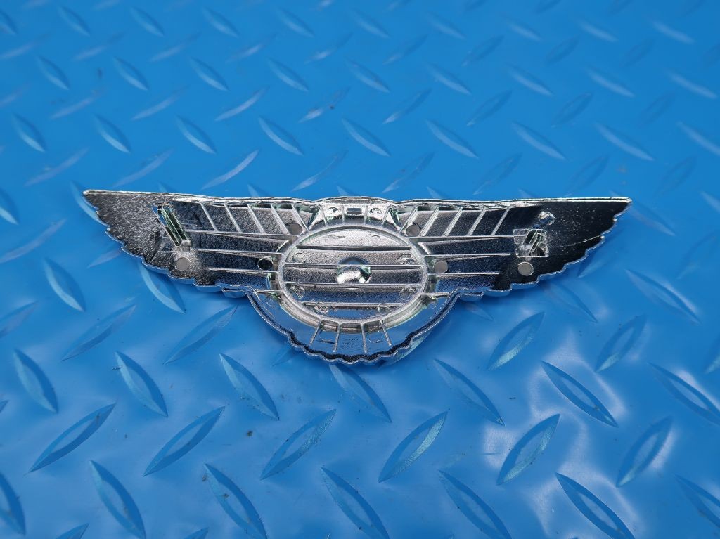 Bentley Continental Gtc Gt grille red B badge emblem crest wings #9848