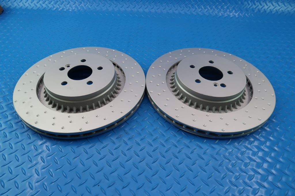 Mercedes S63 S65 Cl63 Cl65 Amg rear brake rotors 2pcs TopEuro #9870