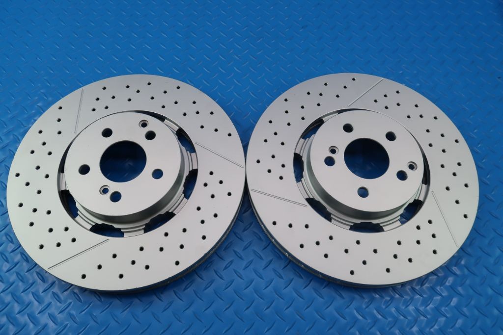 Mercedes E63 AmgS C63 Gt Gt63 Sl55 Sl63 Cls63 front brake rotors TopEuro #9856