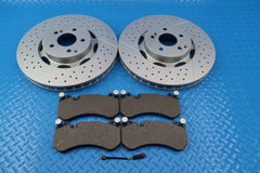 Mercedes E63 C63 Gt Gt63 Sl55 Sl63 Cls63 Amg front brake pads rotors #9859