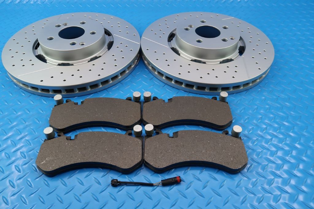 Mercedes E63 C63 Gt Gt63 Sl55 Sl63 Cls63 Amg front brake pads rotors #9859