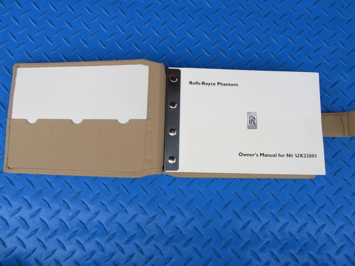 Rolls Royce Phantom EWB owner's manual with pouch #0108