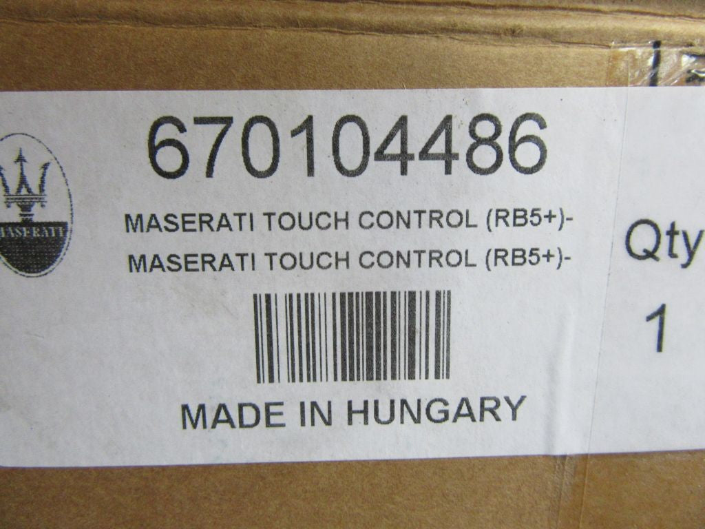Maserati Ghibli information radio GPS display touch screen #7270