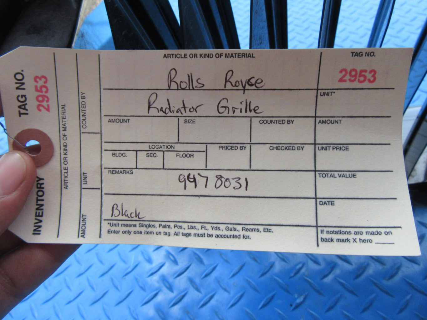 Rolls Royce Ghost Wraith Dawn Black Badge radiator grille #2953