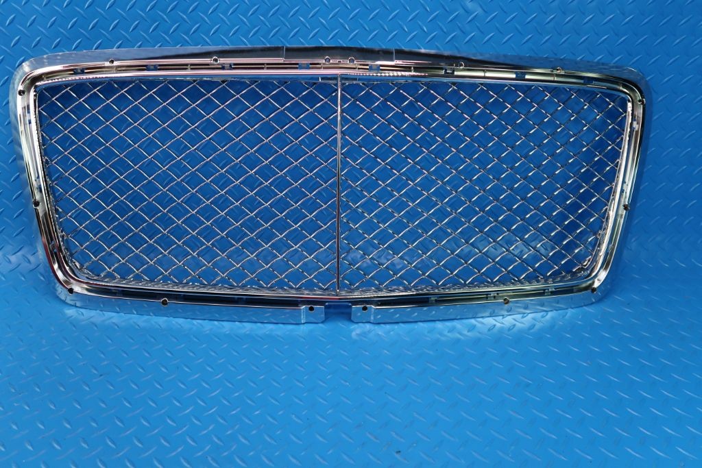 Bentley Bentayga front center grille inserts + chrome trim #9895