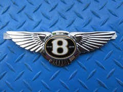 Bentley Volant Épi W12 Chrome Badge Logo Emblème Bentley Badge X 2 OEM