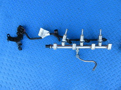 Maserati Ghibli Quattroporte S SQ4 left fuel rail with injectors #1629