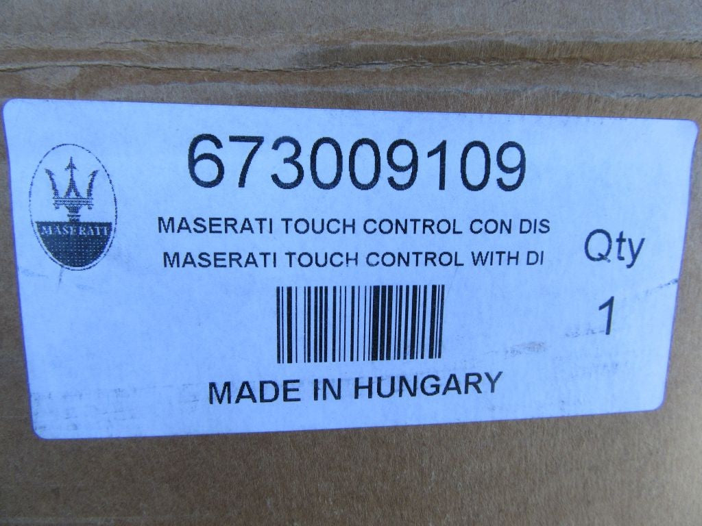 Maserati Ghibli touch screen information radio gps display #8419