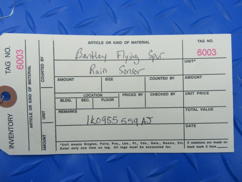 Bentley Continental Flying Spur rain sensor #6003