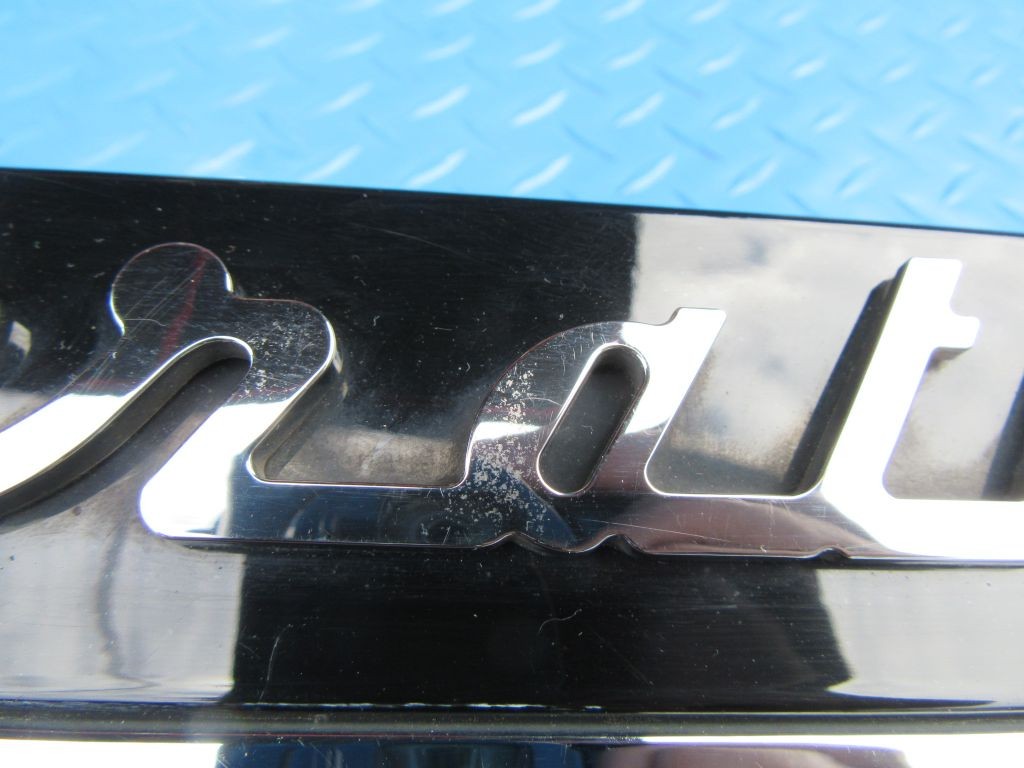 Maserati Ghibli trunk trim panel with rear back up camera #8479