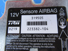 Maserati GranCabrio airbag module ecu  #8576