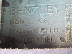 Bentley Continental GT left interior quarter side trim panel #1761