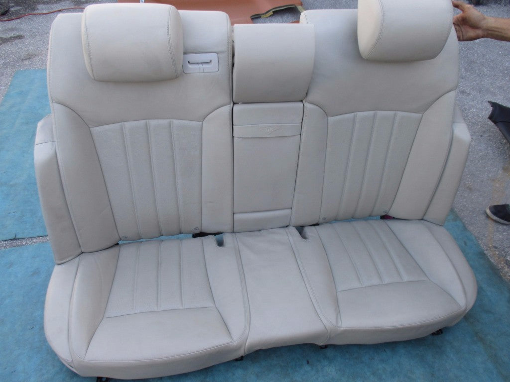 Bentley Continental Flying Spur rear seats gray