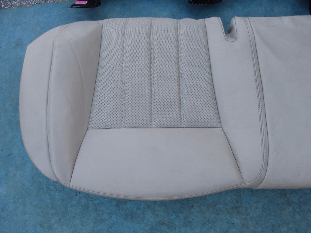 Bentley Continental Flying Spur rear seats gray