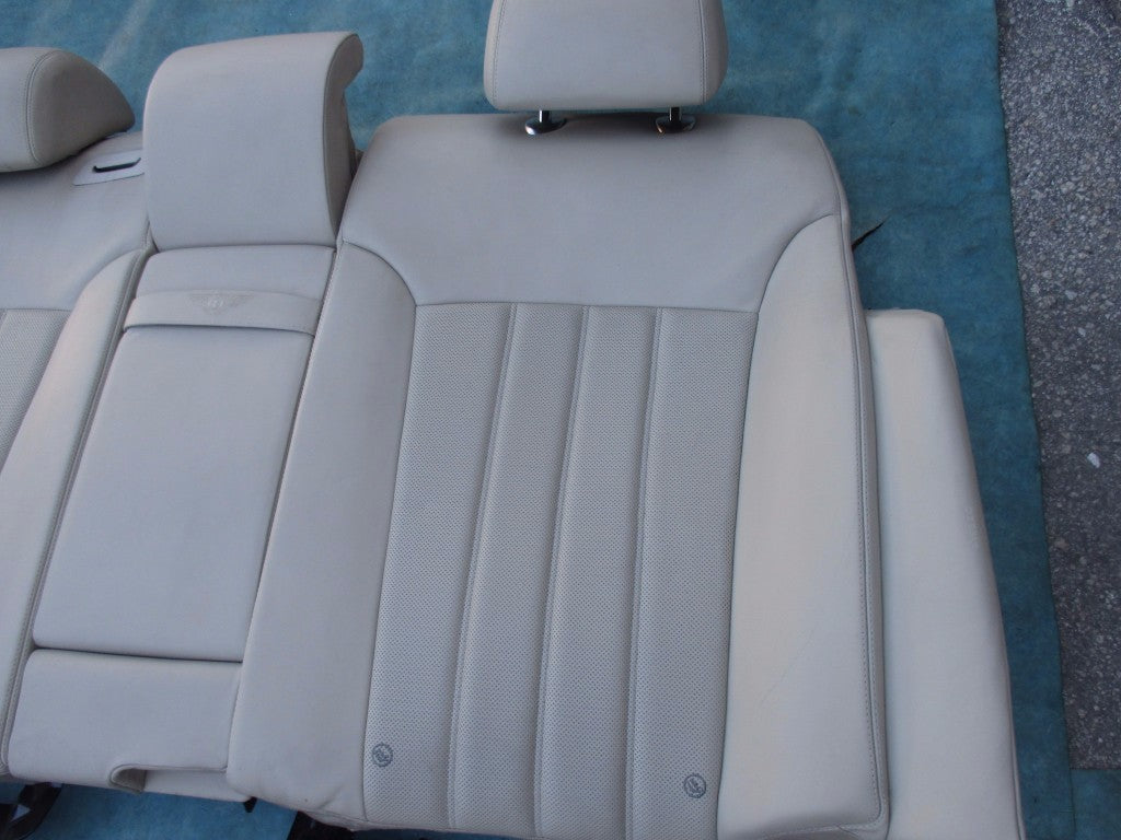 Bentley Continental Flying Spur rear seats gray