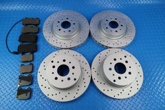 Maserati Quattroporte front rear brake pads rotors TopEuro #9940