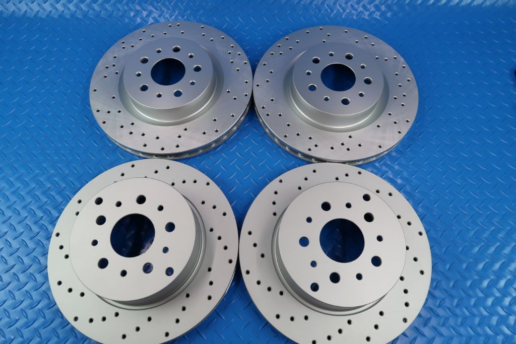 Maserati Quattroporte front rear brake pads rotors TopEuro #9940