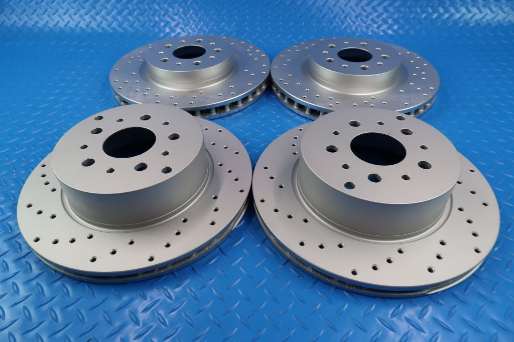 Maserati Quattroporte front rear brake rotors TopEuro #9941