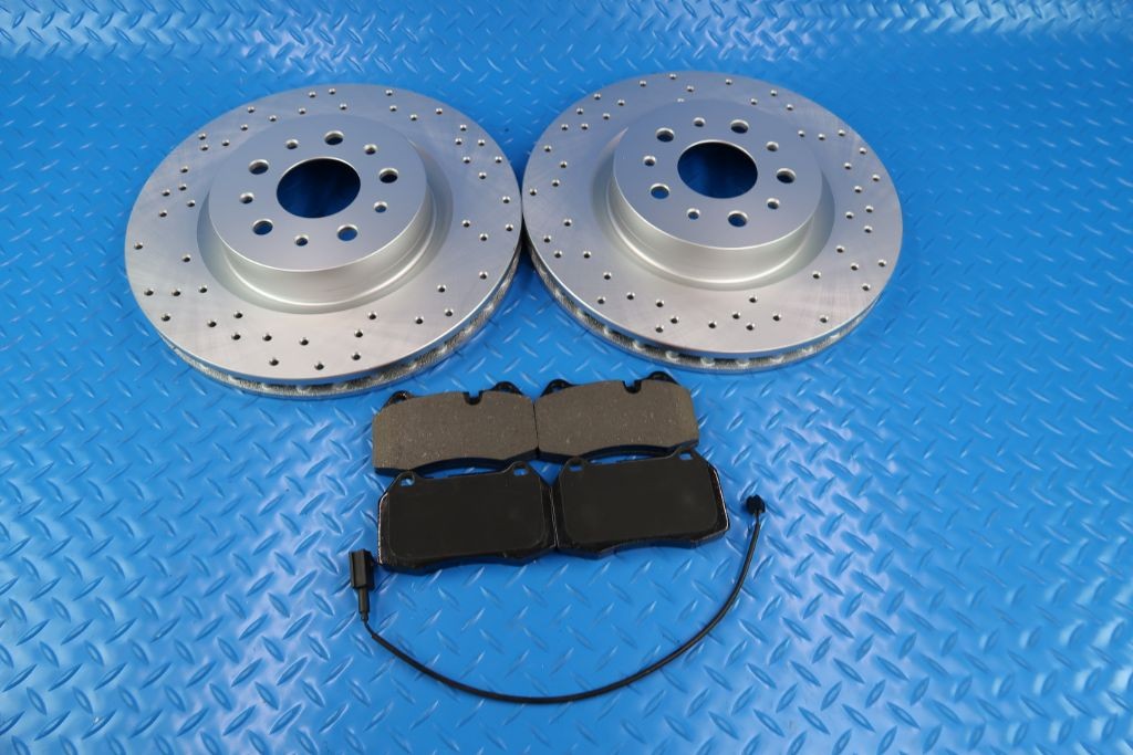 Maserati Quattroporte front rear brake pads rotors TopEuro #9940