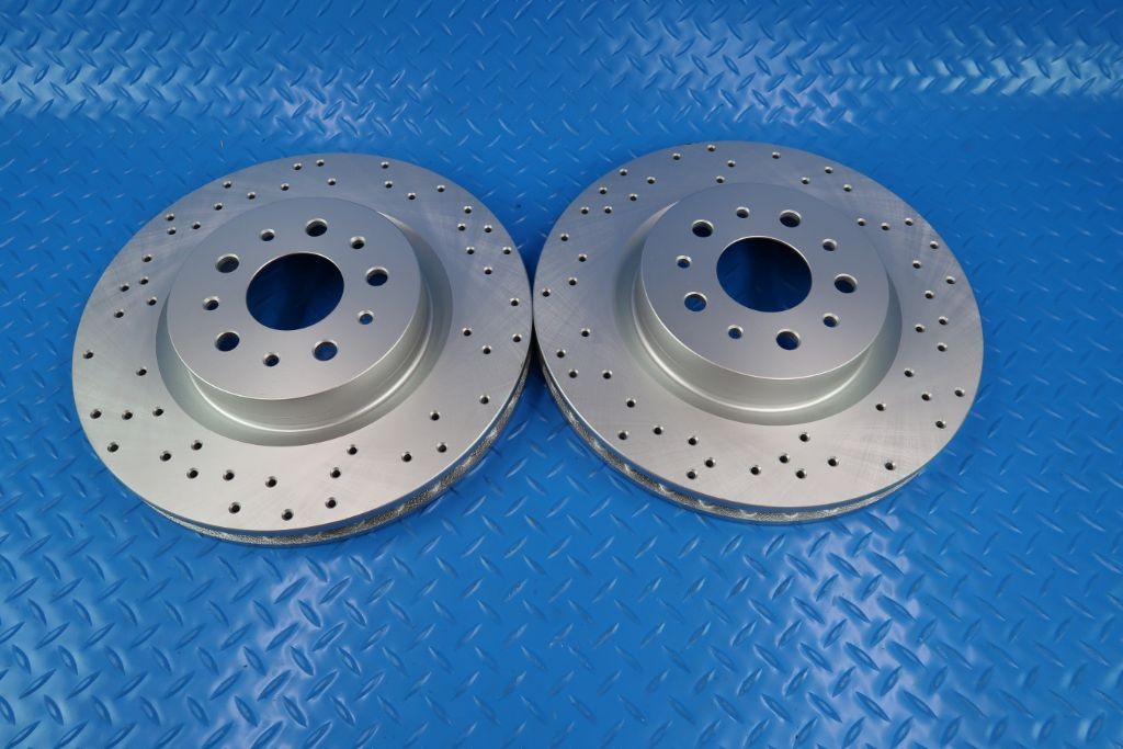 Maserati Quattroporte front rear brake rotors TopEuro #9941