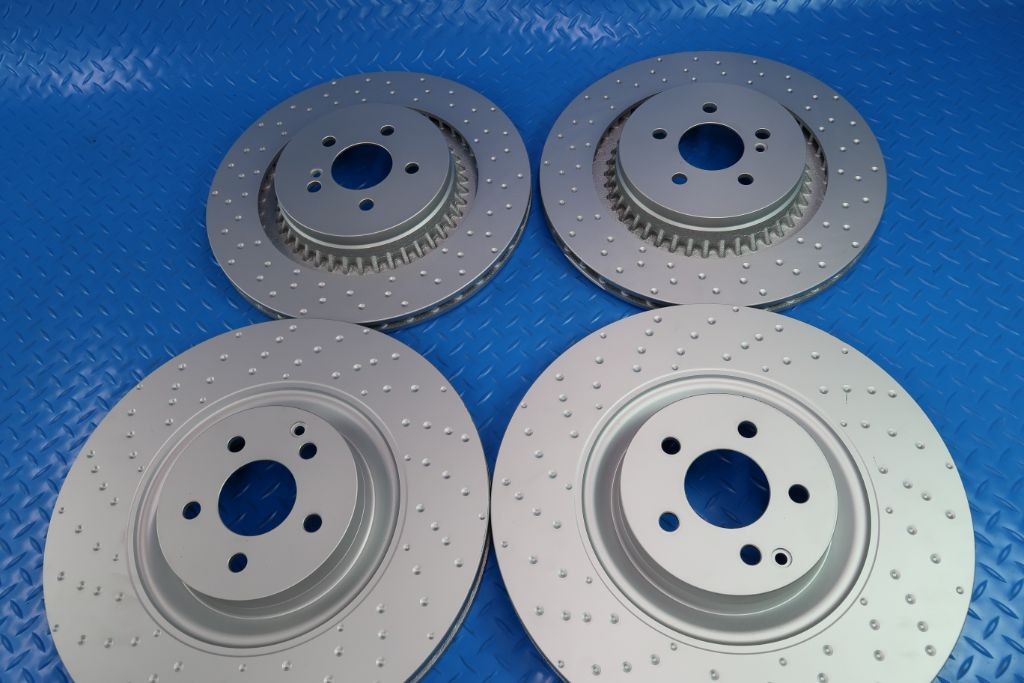 Mercedes S63 S65 Cl63 Cl65 Amg front rear brake pads & rotors TopEuro #9950