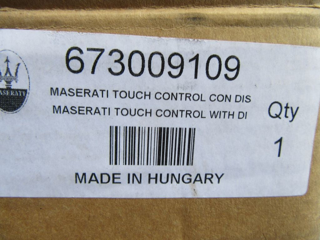 Maserati Ghibli radio information navigation gps display touch screen #7495