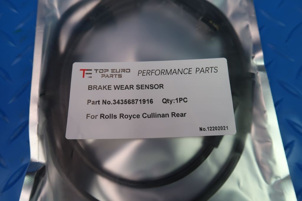 Rolls Royce Cullinan Phantom front rear brake pad wear sensors TopEuro #11107