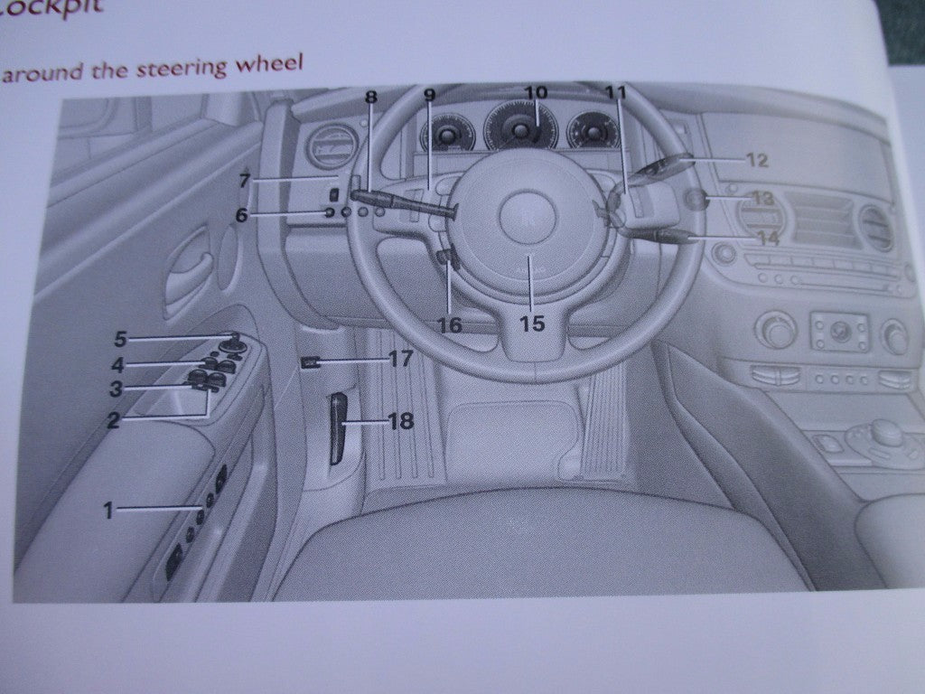2010 Rolls Royce Ghost Owners Manual
