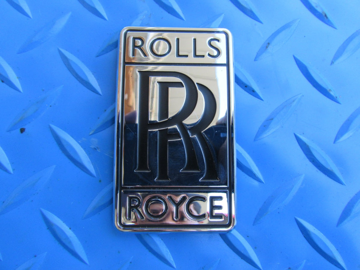 Rolls Royce Ghost Phantom Wraith Dawn Cullinan plastic emblem badge #2781