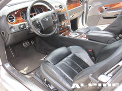 Bentley GT interior: seats, dashboard, door panels, headliner