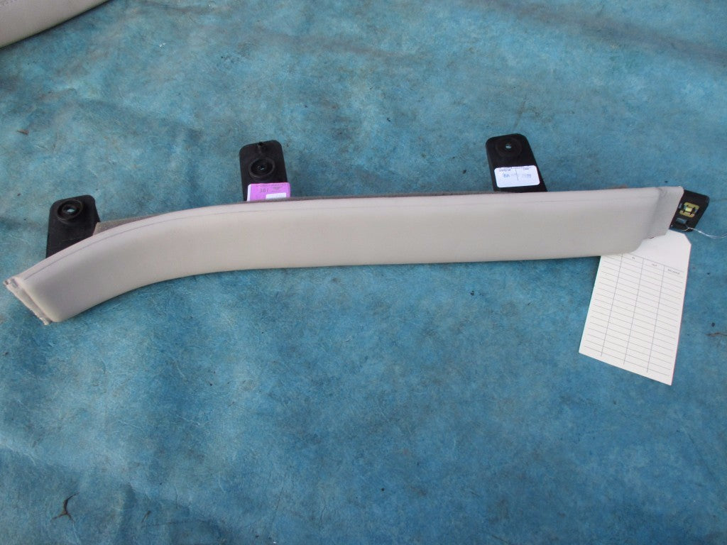 Bentley Continental Flying Spur right rear seat trim molding gray