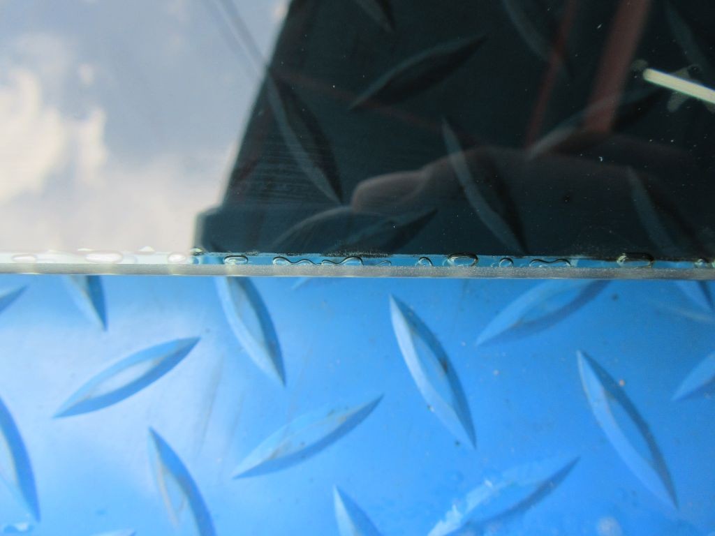 Maserati Quattroporte left rear door window glass #8764