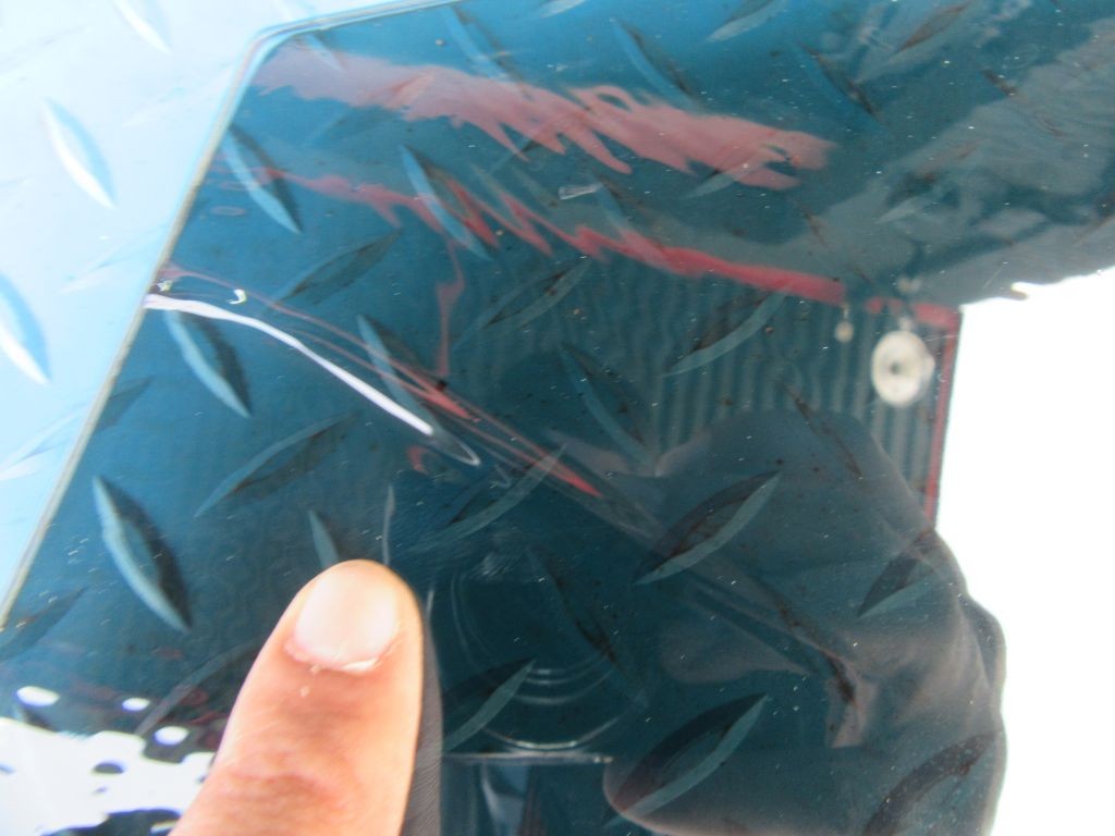 Maserati Quattroporte left rear door window glass #8764