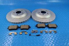 Mercedes S Class S550 S560 rear brake pads & rotors TopEuro #11168