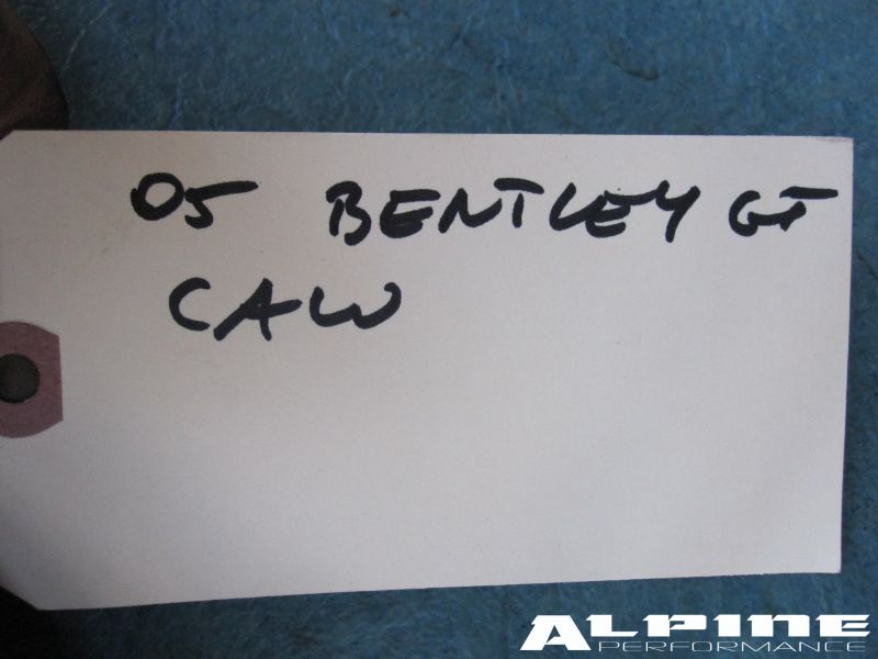 Bentley Continental GT GTC cowl wiper motor cover