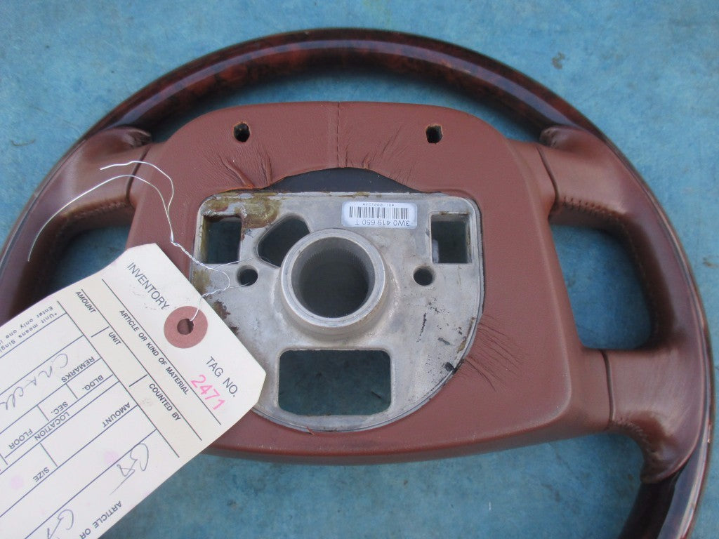 Bentley Gt Gtc Flying Spur wood steering wheel #2471